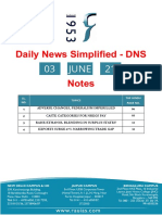 DNS Notes - Federalism Imperilled