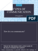 Types of Communication