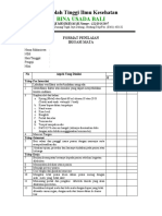 5 Checklist Irigai Mata