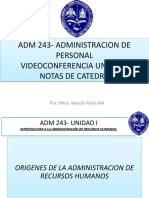 Nota de Catedra Unidad I