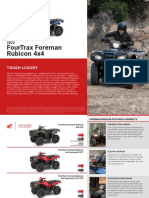 2022 FourTrax Foreman Rubicon 4x4 Brochure