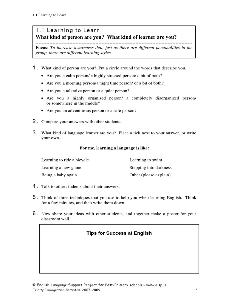 1.1 Learning To Learn | PDF