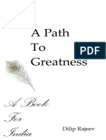 A Path to Greatness - A Book for India