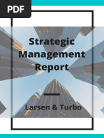 Strategic Management: Larsen & Turbo