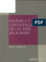 TEDESCHI, M., Polémica y Convivencia de Las Tres Religiones, 1992