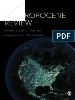 The Anthropocene Review 1 1