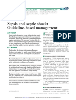 Sepssis Guideline-based Management