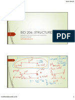 Bid 206: Structures: Department of Civil & Construction Engineering University of Nairobi