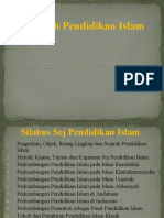 Sejarah Pendidikan Islam