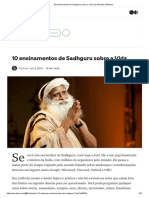 10 Ensinamentos de Sadhguru Sobre A Vida - by NOmind - Medium