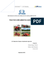 Tractor e Inplementos Agricola