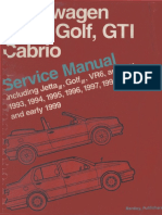 Manual de Servicio Volkswagen Jetta Golf Mk3