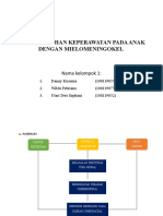 Pathway Asuhan Keperawatan Pada Anak Dengan Mielomeningokel