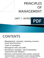 Introduction To Management