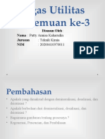 Tugas PPT Demineralisasi Pertemuan Ke 3