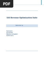 SAS Revenue Optimization_