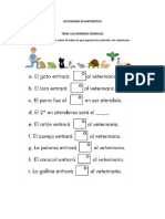 Actividades de Matemáticas