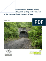 Converting Railway Tunnels Into Walking and Cycling Routes