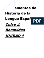 Fundamentos de Historia de La Lengua Española