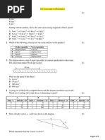 Kinematics Ws