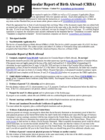 Consular Report of Birth Abroad: VN - Usembassy.gov/accountant