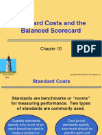 Standard Costs and The Balanced Scorecard: Mcgraw-Hill/Irwin