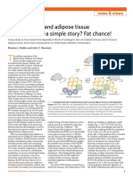 Ketogenic Diet and Adipose Tissue Inflammation-A Simple Story? Fat Chance!