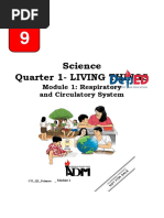 Science 9 - Q1 - Mod1 - Respiratory and Circulatory System - VerFINAL
