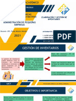 Sesión 10 - Elaboración y Gestión de Inventarios