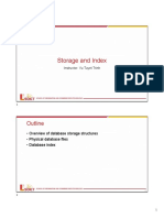 Storage and Index: Outline