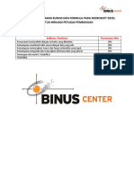 (Rubrik Nilai) Belajar Menggunakan Rumus Dan Formula Pada Microsoft Excel Untuk Menjadi Petugas Pembukuan