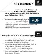 What is a case study