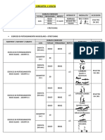 Esercizi Di Aerobico e Di Potenziamento