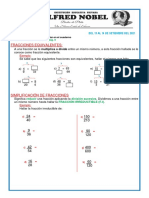 Fracciones Equivalentes, Simplificación y Ejercicios de Número Mixto