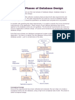 Main Phases of Database Design