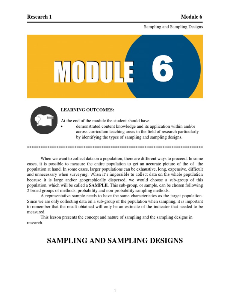 Sampling Methods and Designs Explained | PDF | Sampling (Statistics ...