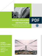 03.acero Estructural - Especificaciones, Cargas y Metodos de Diseño - DAE1017