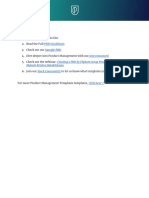 Product Template - Product Requirements Document