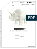 Triceratops: Level Time To Create 8 Hour