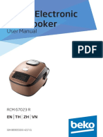 Smart Electronic Rice Cooker: User Manual