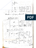 elimination in matrix