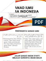 Sanad Ilmu Ulama Indonesia