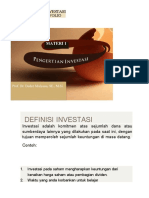 Materi 1 - Pengertian Investasi