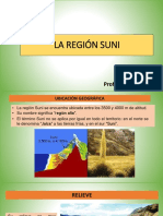 Diapositiva - Pe 3 de Geografía - 3er. Grado - Región Suni