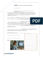 Informal Letter-email - Interactive worksheet