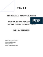 Financial Management CIA