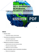 TEMA 3. Crecimiento Microbiano