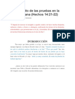 El Propósito de Las Pruebas en La Vida Cristiana