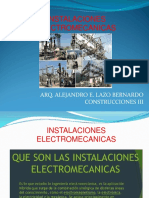 Clase Instalaciones Electromecanicas