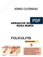 Foliculitis, Forunculosis, Ectema y Antrax - ROSA ARRASCUE DELGADO